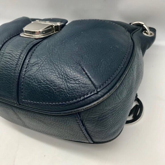 MIchael Kors Navy Blue Small Charlton - Picture 6 of 11
